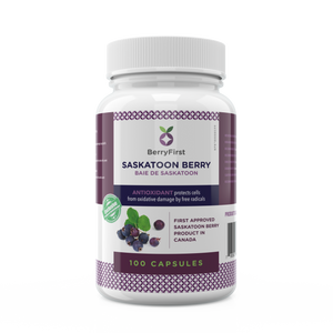 BerryFirst Saskatoon Berry - Antioxidant 100 Capsules
